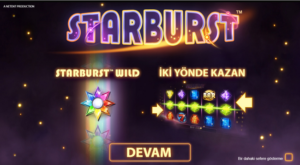 starburst, starburst oyna, starburst netent, starburts slot, starburst nasıl oynanır?